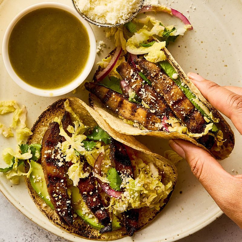 Grilled Portobello Mushroom Tacos