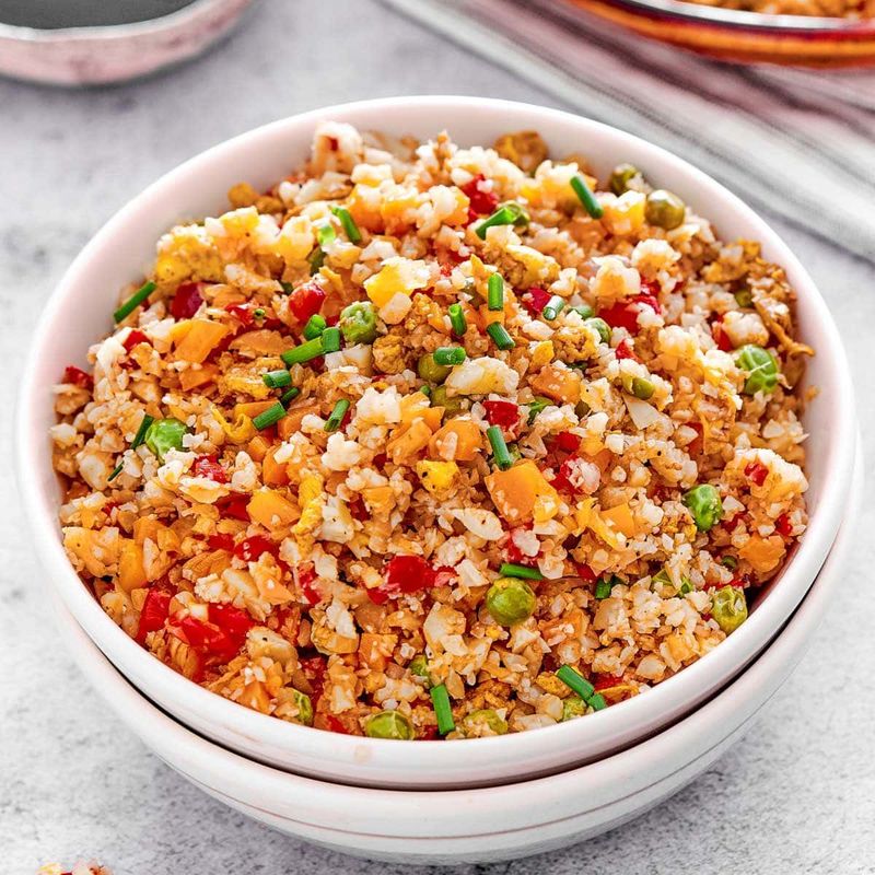 Cauliflower Fried 'Rice'