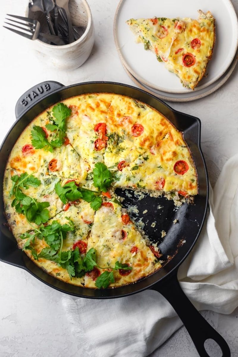 Fluffy Vegetable Frittata