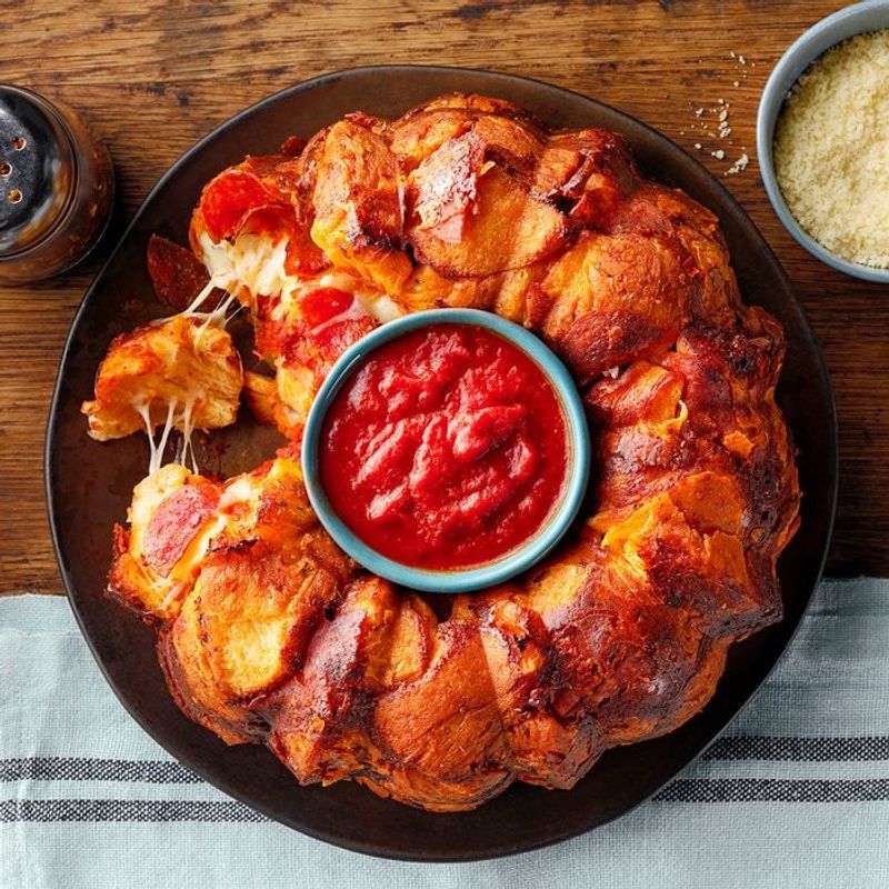 Pull-Apart Pizza Monkey Bread