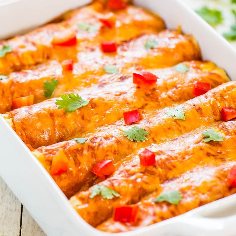 Black Bean And Corn Enchiladas