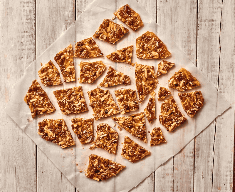Sweet & Salty Sunflower Seed Brittle