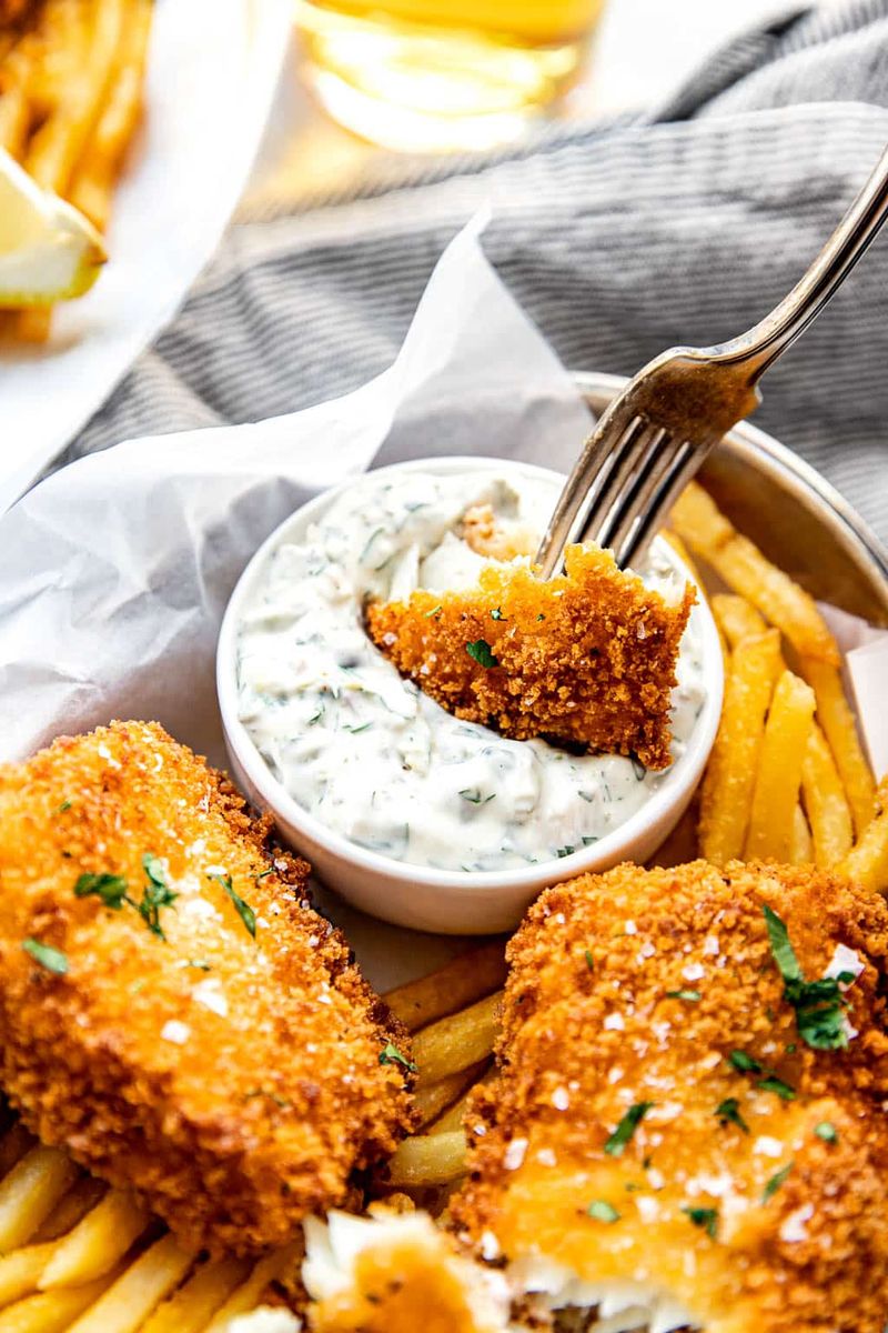 Pastor's Panko-Crusted Walleye