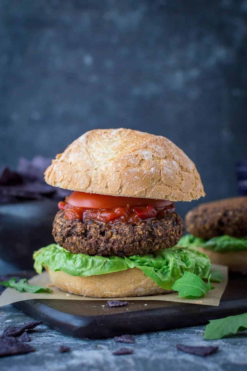 Lentil And Mushroom Burgers