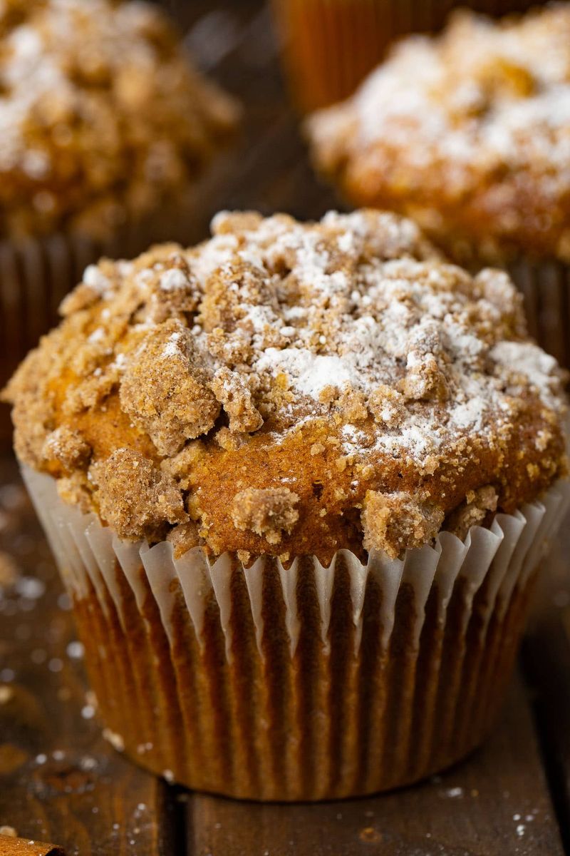 Pumpkin Streusel Muffins