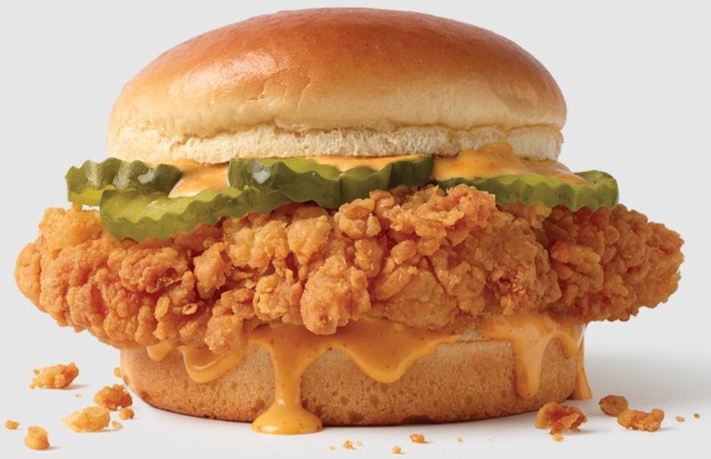 Jack In The Box Cluck Sandwich