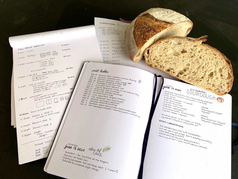 Not Keeping A Baking Journal
