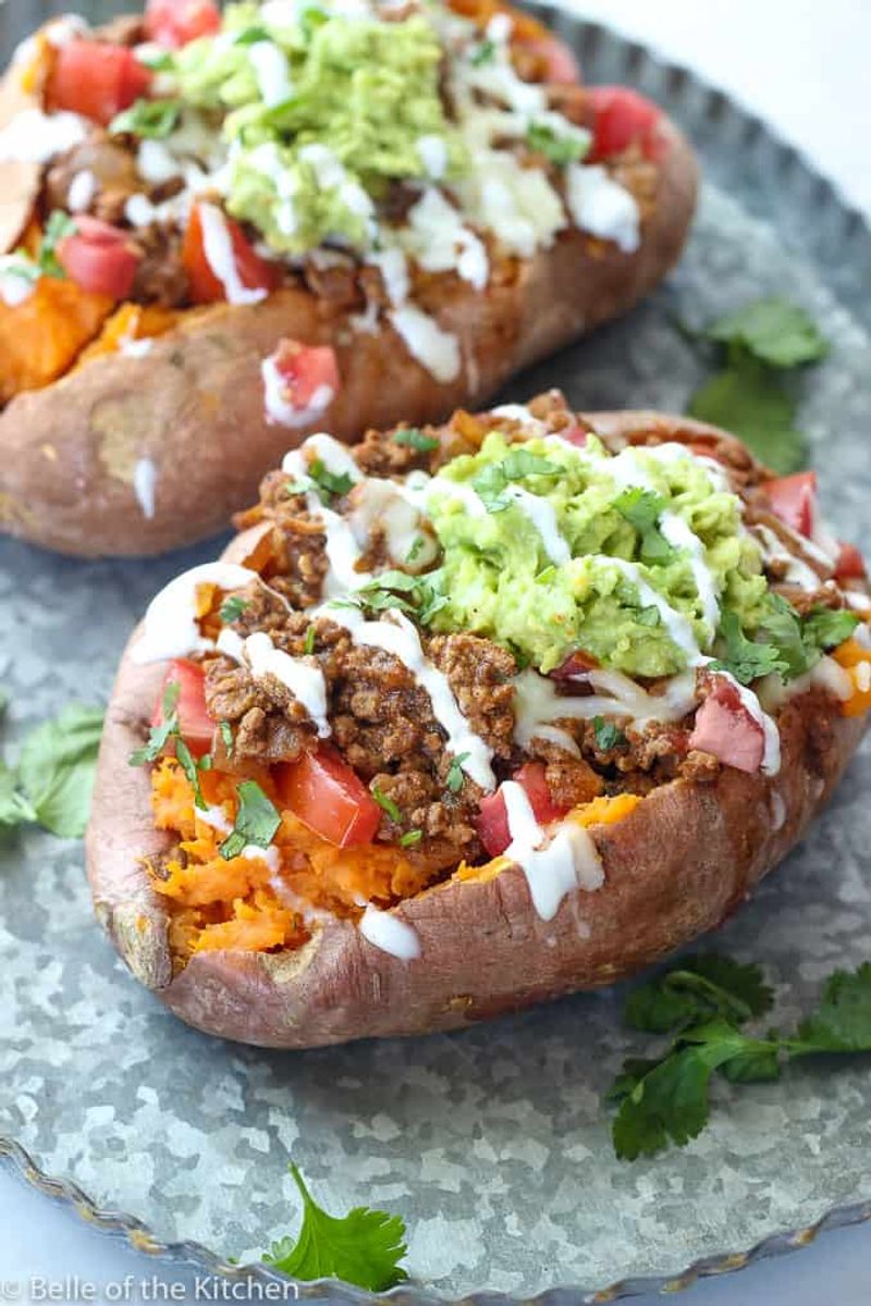 Stuffed Sweet Potatoes