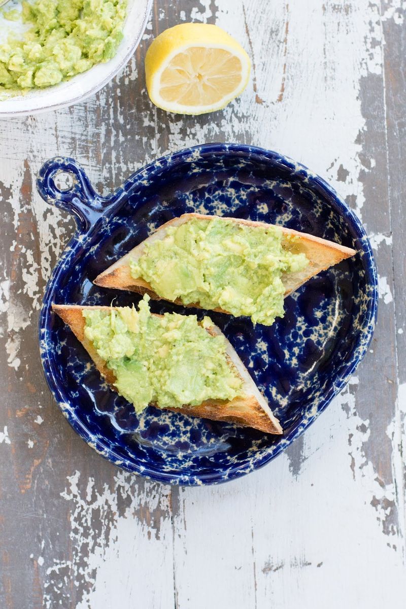 Avocado Toast Triangles