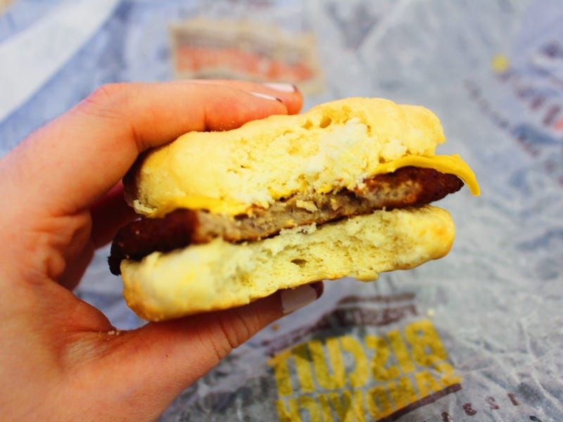 Hardee's Beyond Breakfast Sausage Biscuit (No Egg)