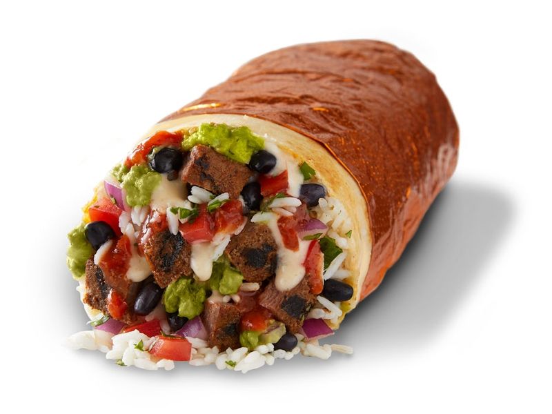 Qdoba's Basic Bean & Cheese