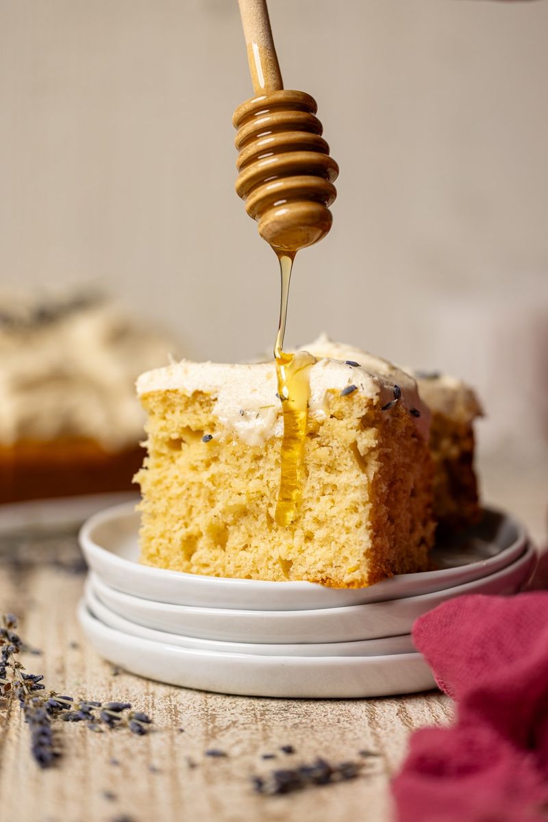 Honey Lavender Tea Cake