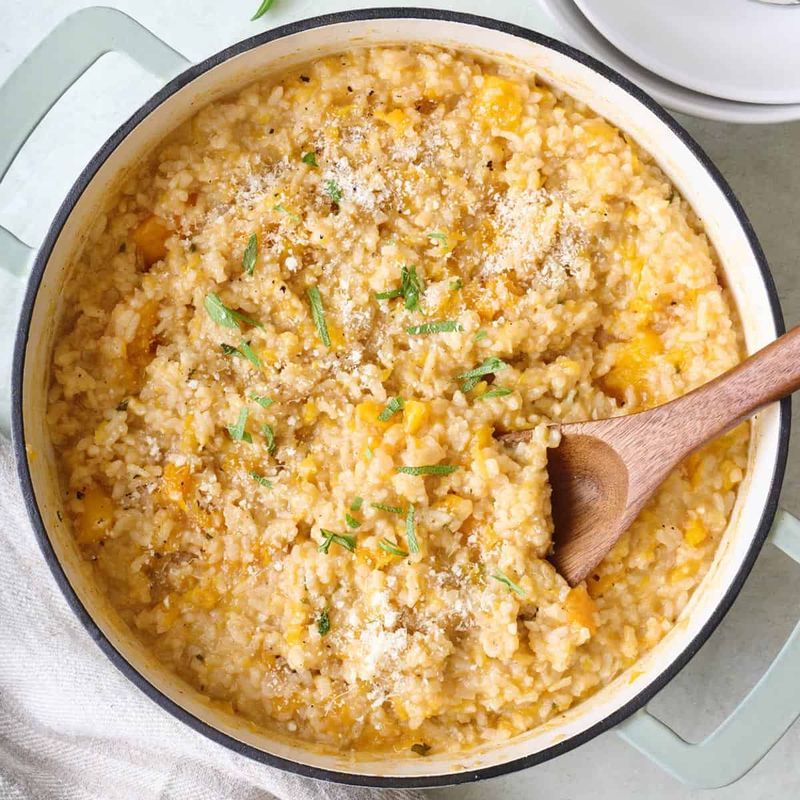 Comforting Butternut Squash Risotto