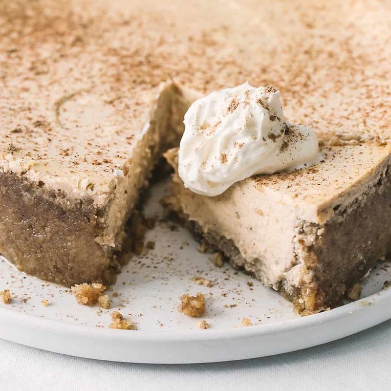 Walnut Pumpkin Cheesecake