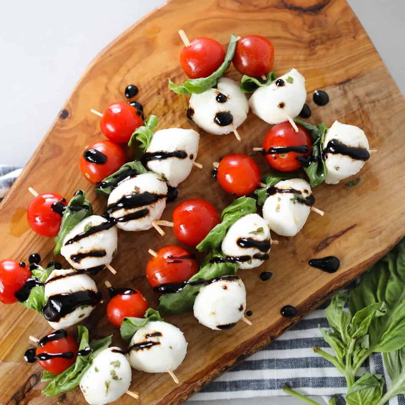Commencement Caprese Skewers