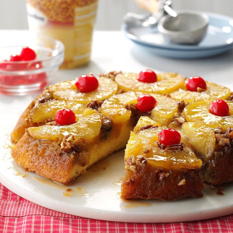 Upside-Down Pineapple Delight