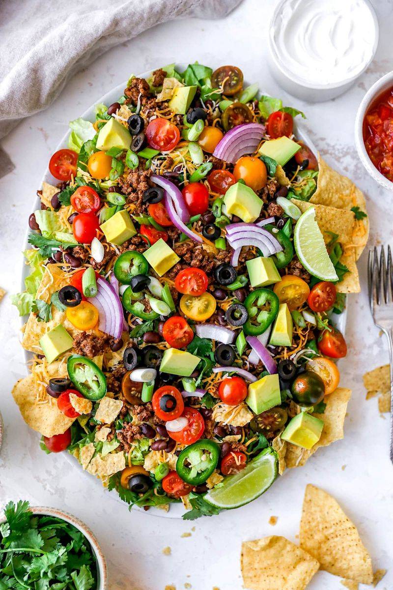 Loaded Taco Salad Fiesta