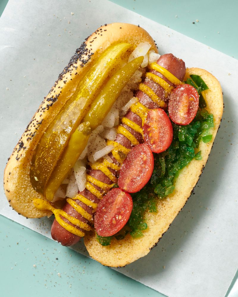 Chicago-Style Hot Dog (No Ketchup, Obviously)
