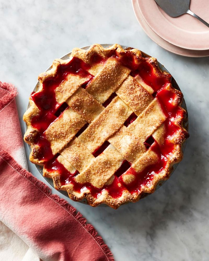 Classic Strawberry-Rhubarb Pie