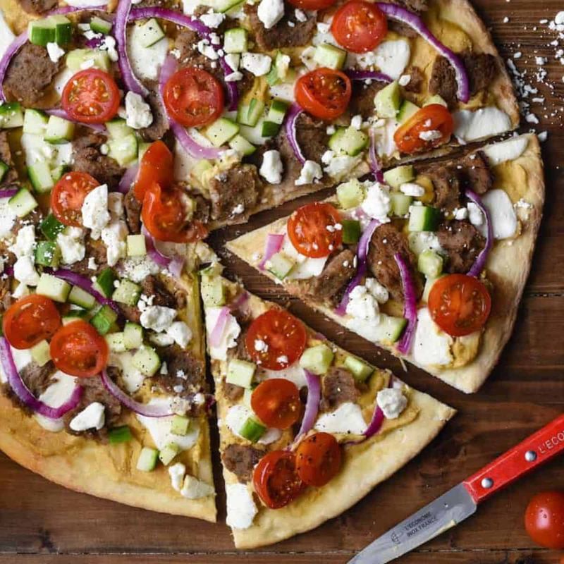 Greek Gyro Pizza Adventure