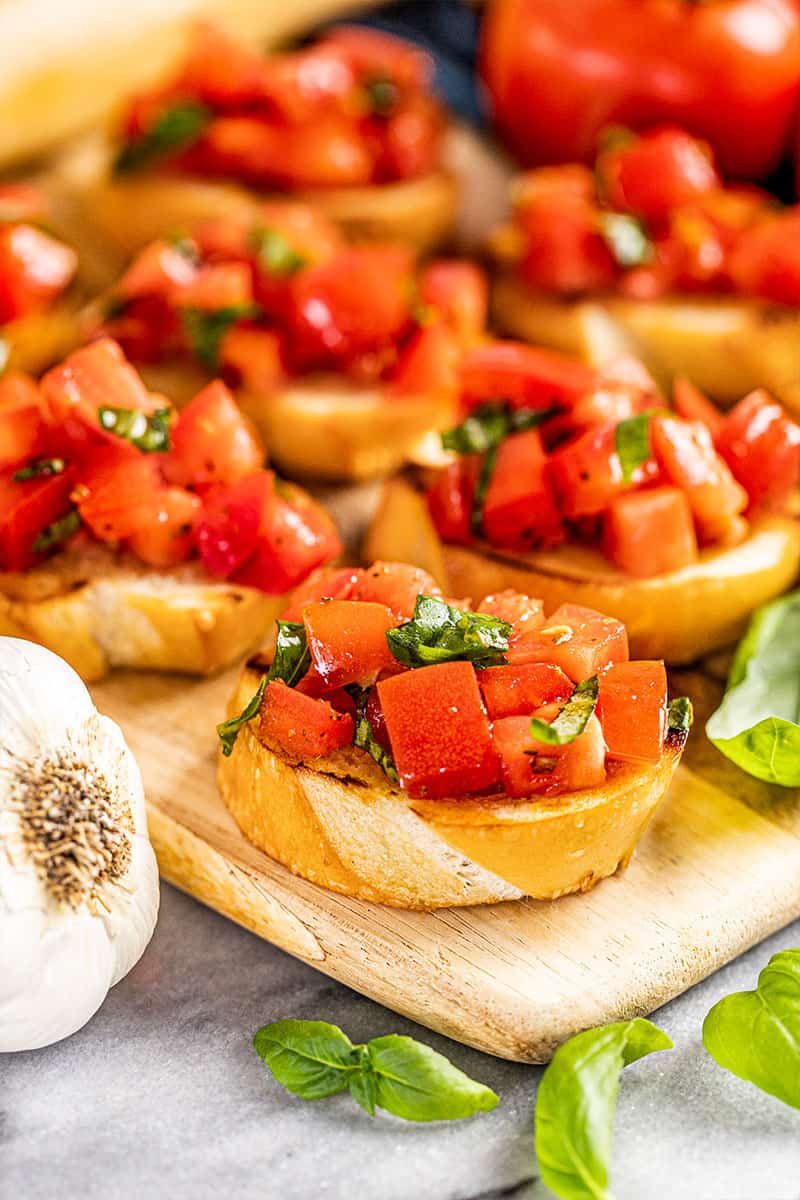Bruschetta With Fresh Tomatoes