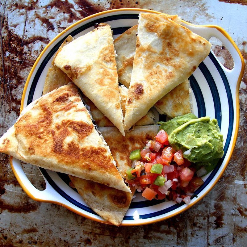 Quesadilla Triangles
