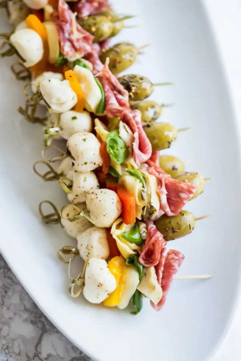 Achievement Antipasto Skewers