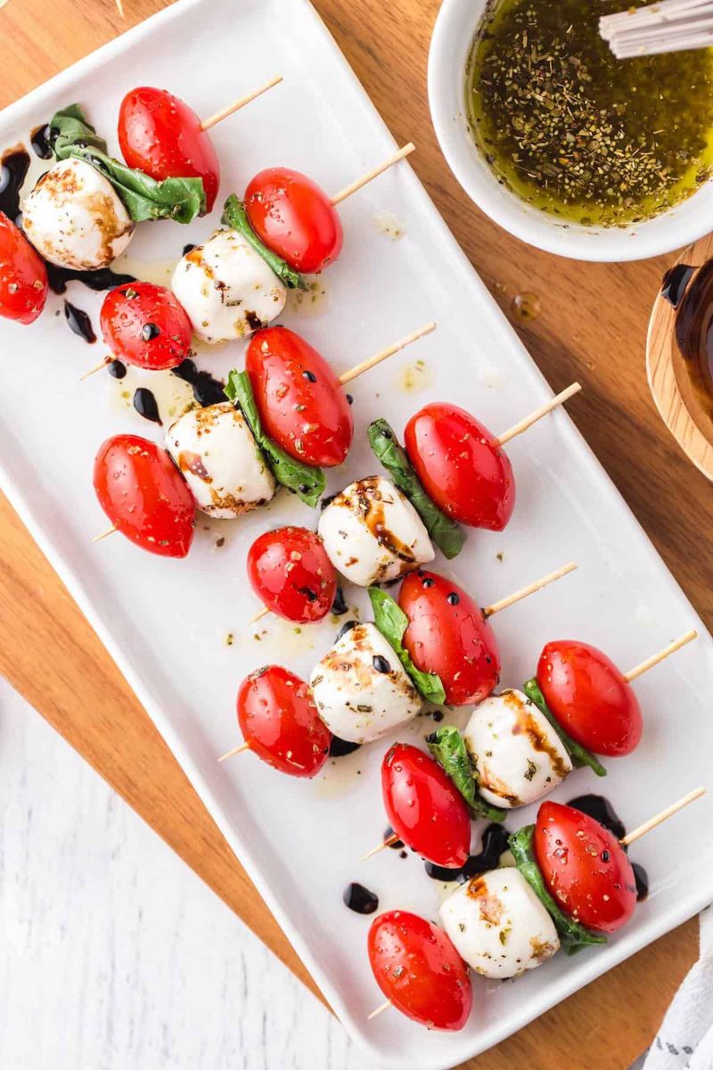 Celebration Caprese Skewers