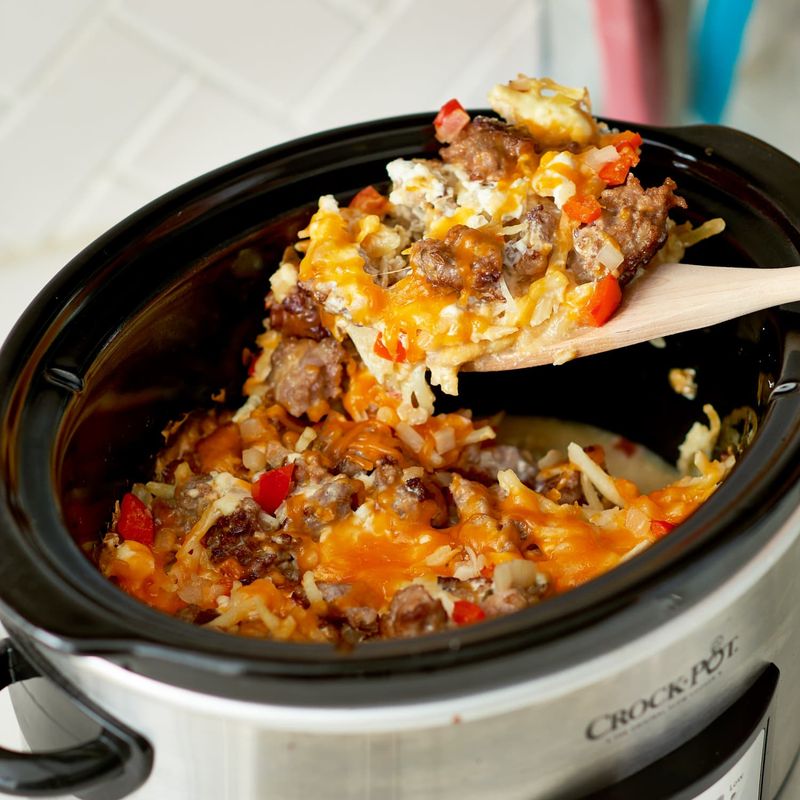 Disappointing: Slow Cooker Breakfast Casseroles