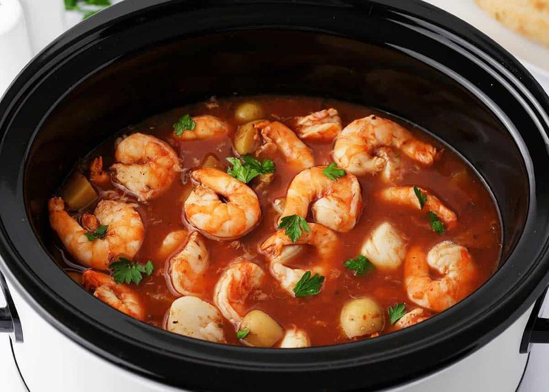 Disappointing: Slow Cooker Seafood