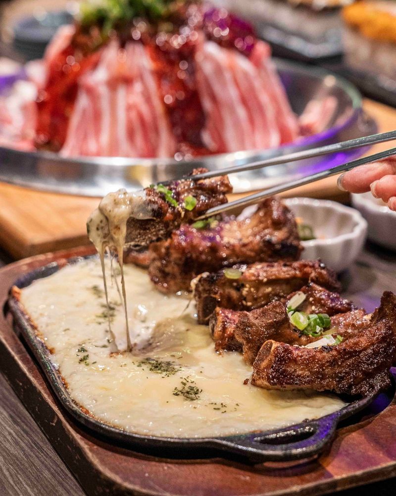 Cheese-Covered Meat Platters