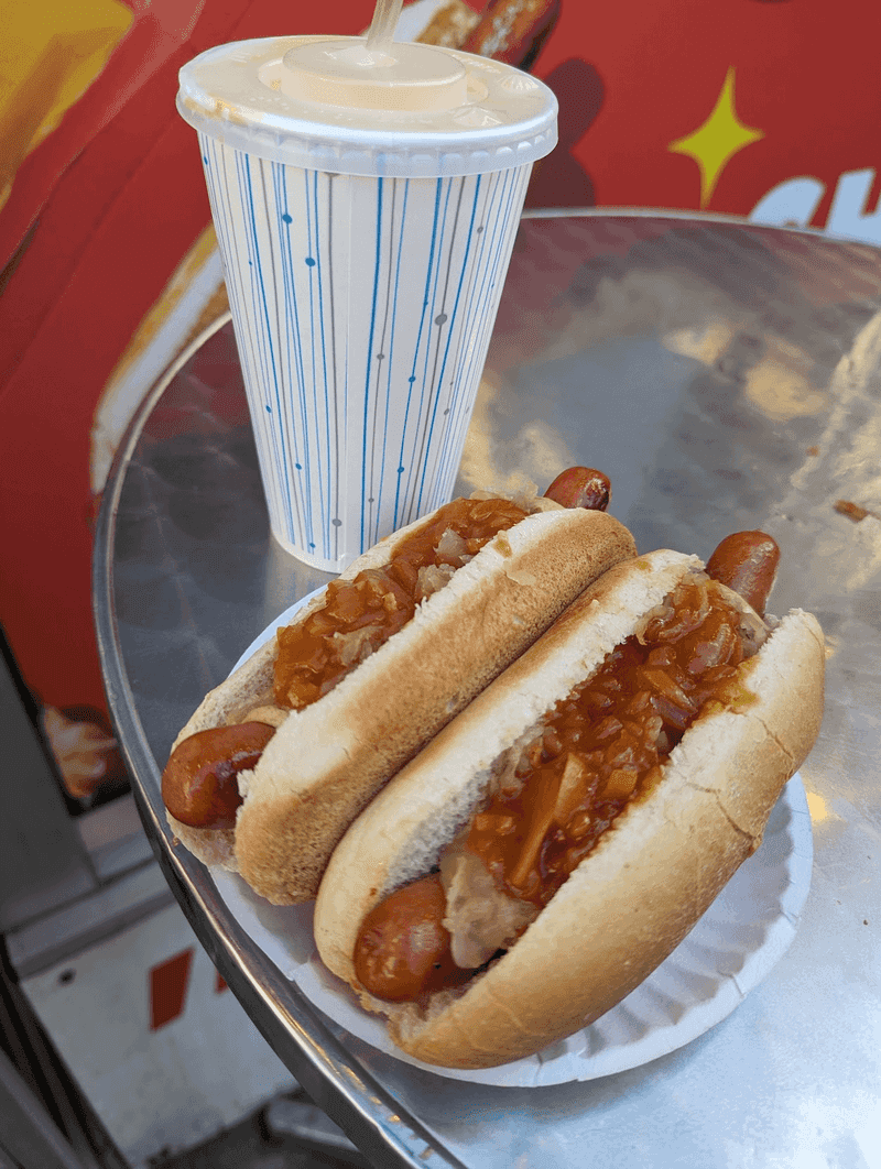 The Legendary Hot Dog At Gray's Papaya