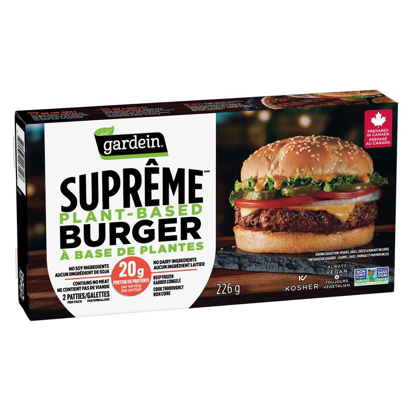 Gardein Ultimate Plant-Based Burger: Backyard BBQ Champion