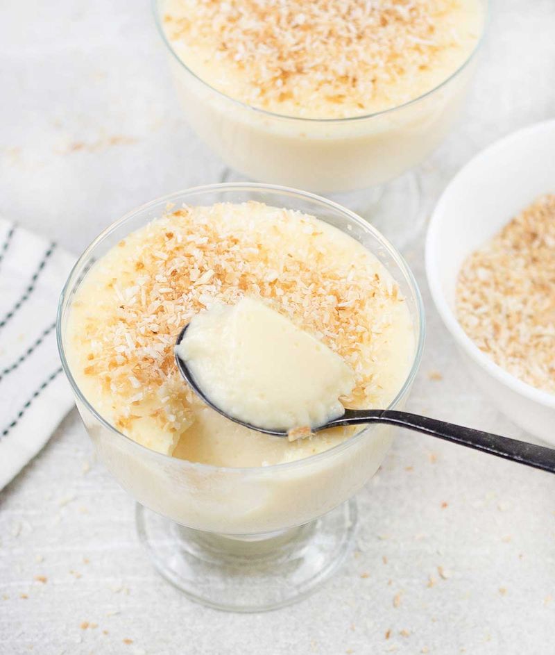 Coconut Milk Pudding