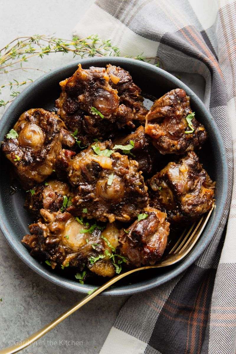 Slow-Cooked Oxtail Stew