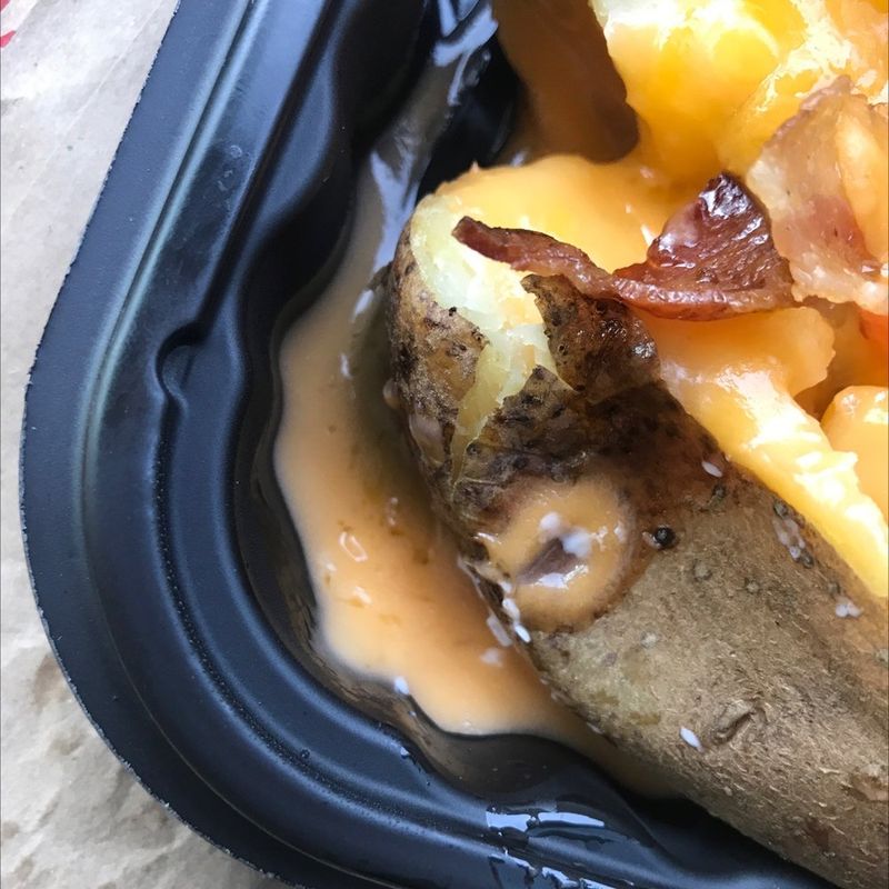 Wendy's Plain Baked Potato