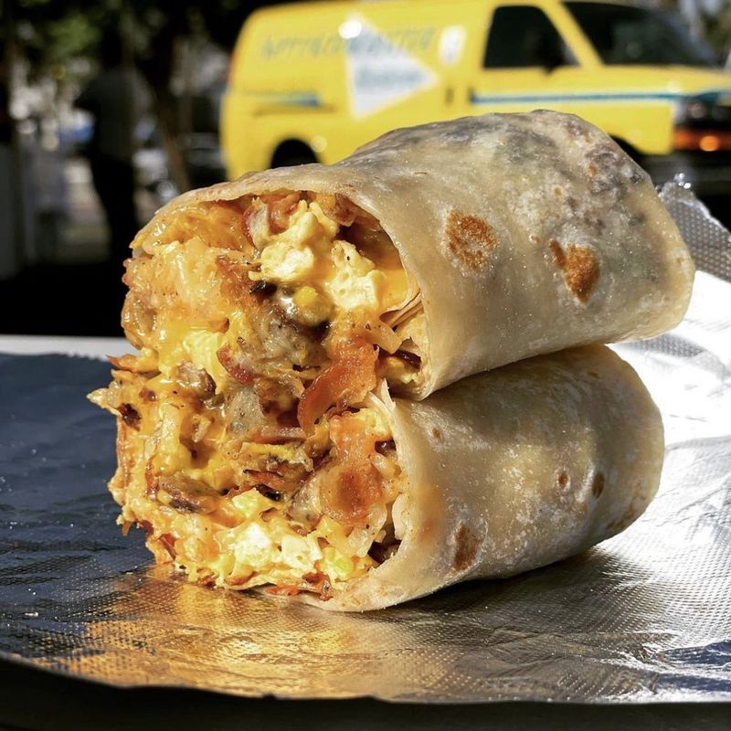 Carl's Jr. Loaded Breakfast Burrito