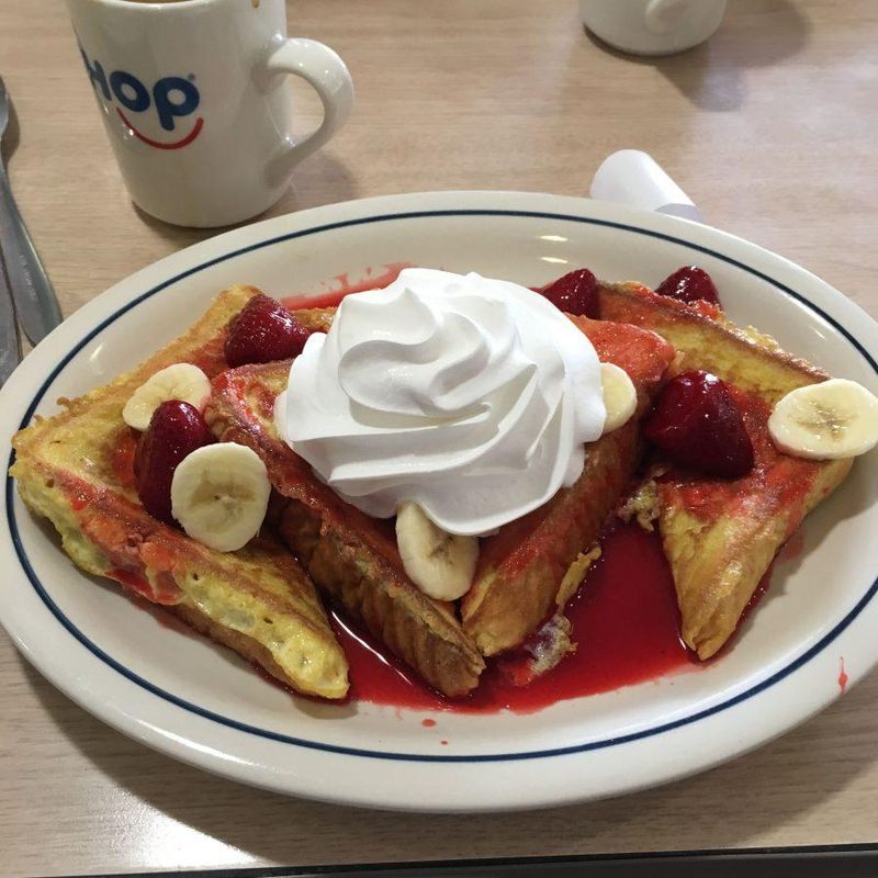 IHOP Strawberry Banana French Toast