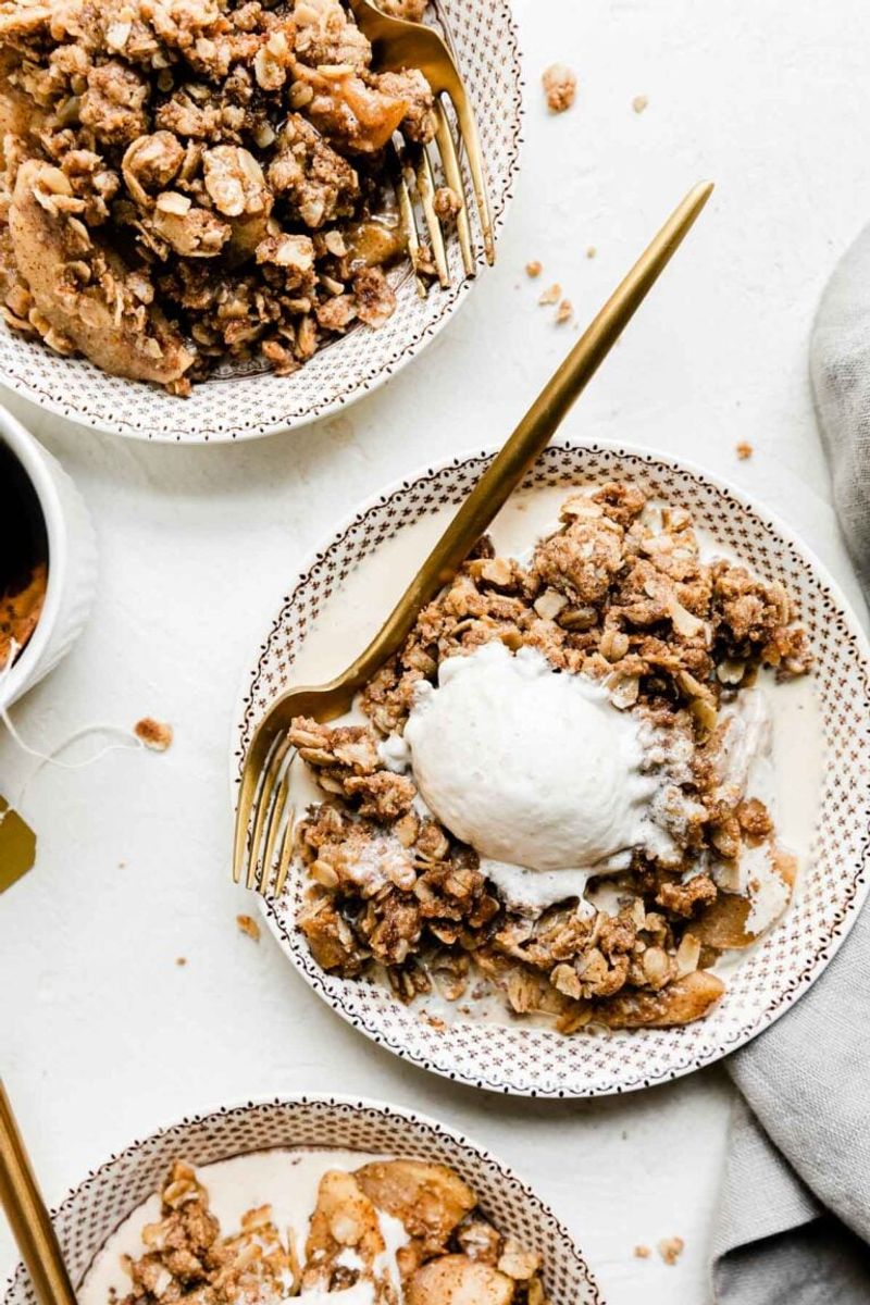 Chai-Spiced Apple Crisp