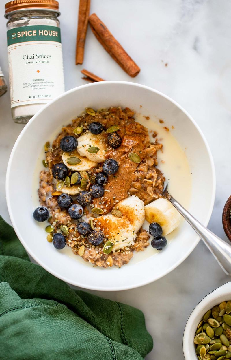 Chai-Spiced Oatmeal