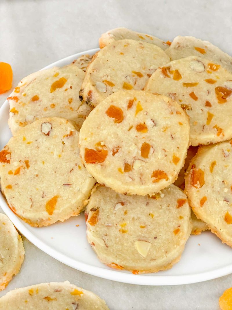 Apricot Almond Cookies