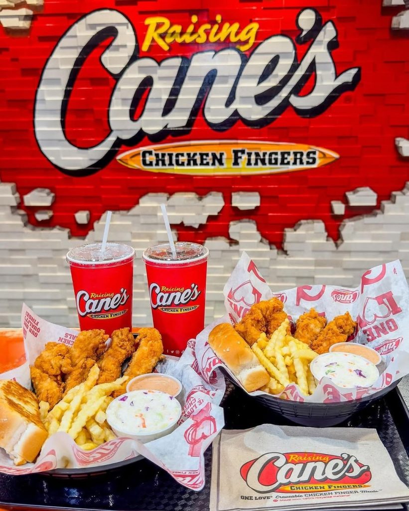 Eat Raising Cane’s