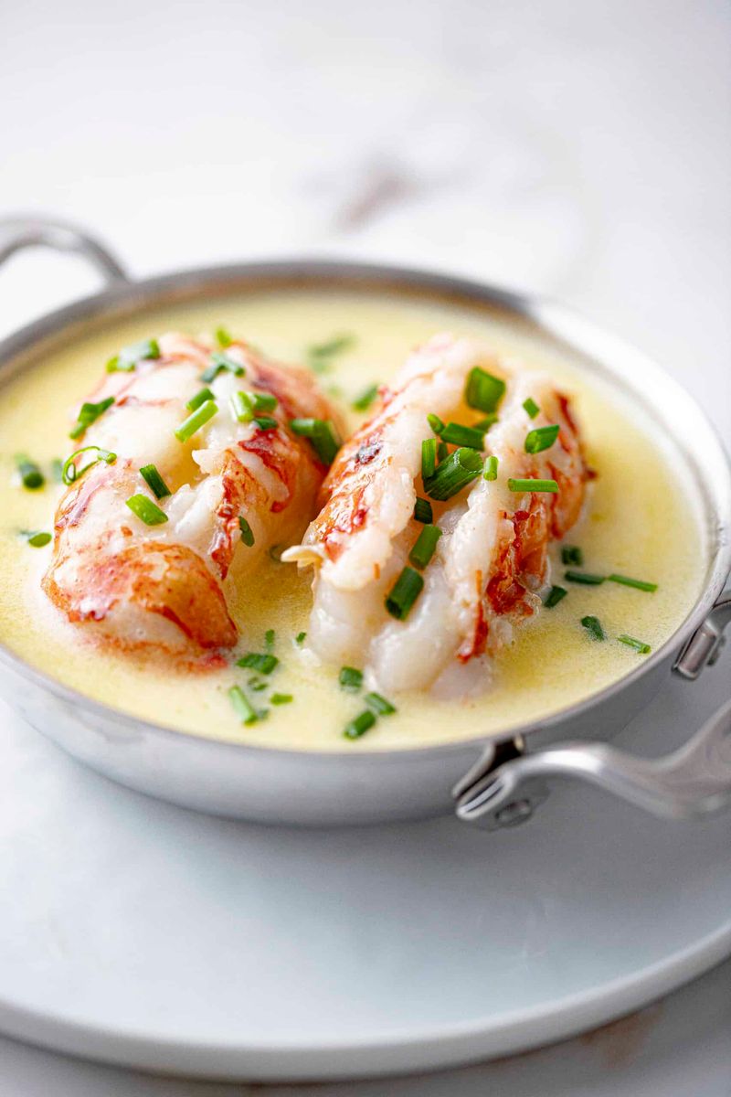Butter-Poached Lobster Tails