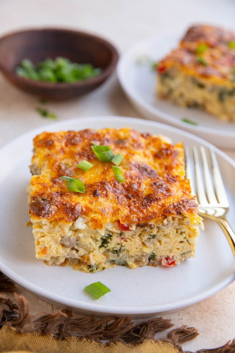 Sausage And Egg Breakfast Casserole