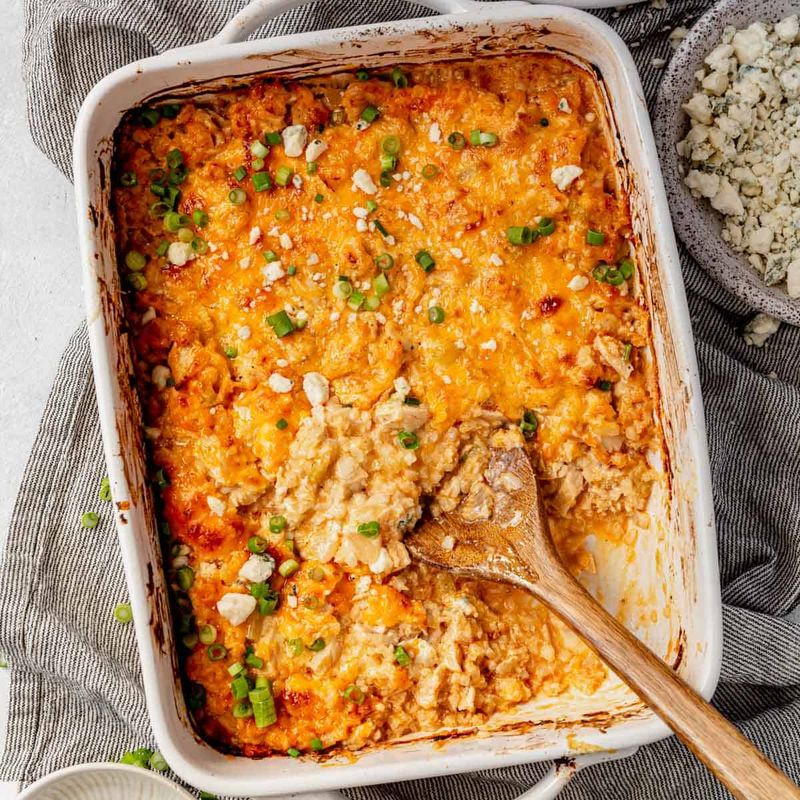 Buffalo Chicken Casserole