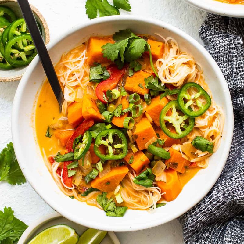 Coconut Curry Noodle Soup