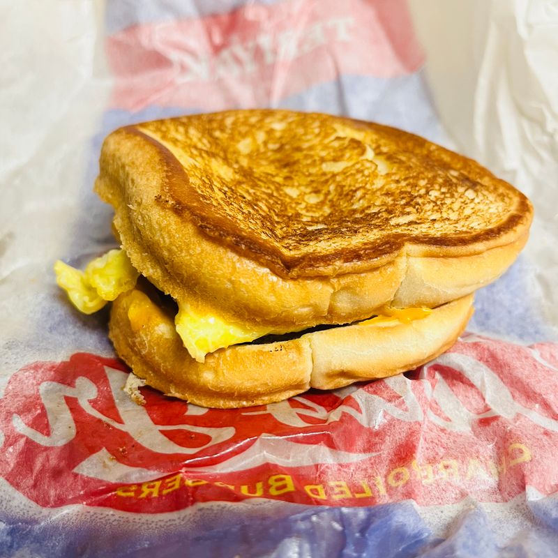 Carl’s Jr. Grilled Cheese Breakfast Sandwich