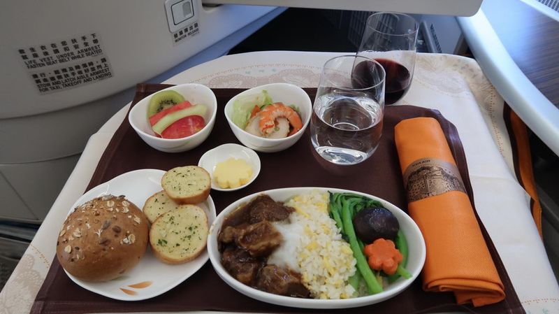 EVA Air – Braised Pork Belly With Rice