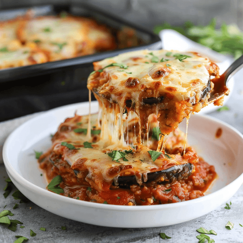 Eggplant Parmesan Casserole