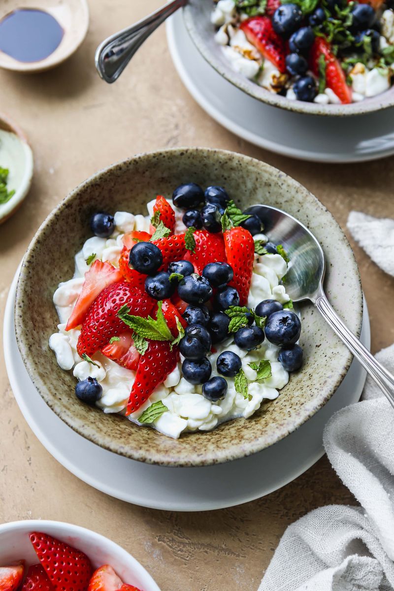Cottage Cheese With Fruit